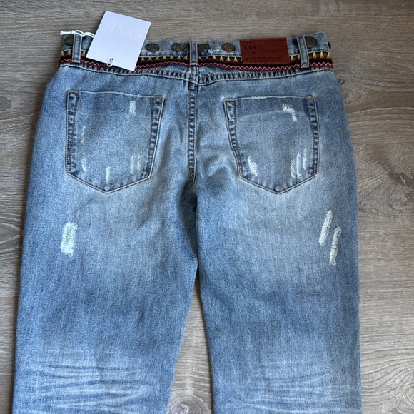 NEW One Teaspoon Awesome Baggies | Aztec Santa Cruz - Picture 14 of 15